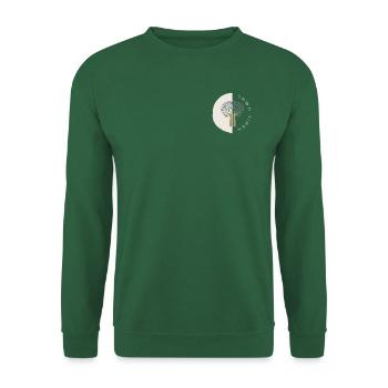Gottesnamen: YHWH Jireh, Gott wird versorgen - Unisex Pullover - Grün - Vorne