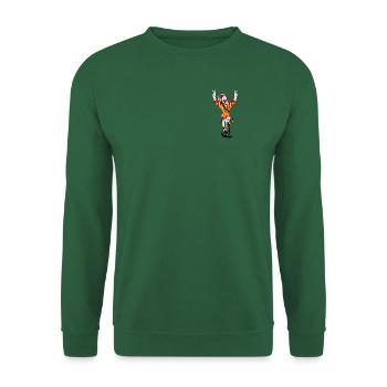 Bicycle, Wiltsch, Sport, Velo, Frech, Switzerland, art - Unisex Sweatshirt - green - Front
