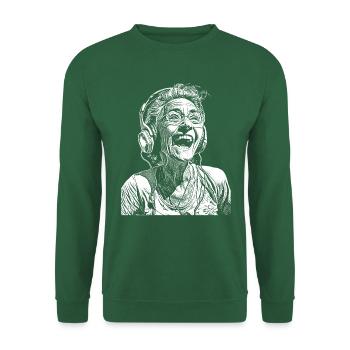 Everlasting Spirit T-Shirt – Music & Joie de vivre! - Unisex Sweatshirt - green - Front
