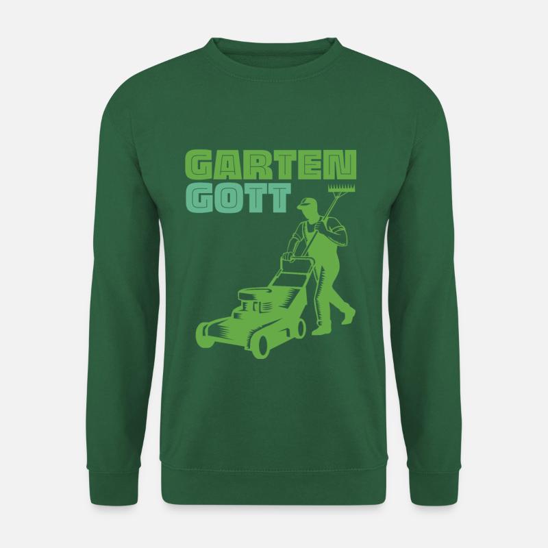Gartengott - Unisex Pullover - Grün