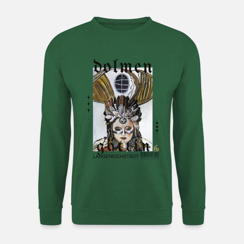 Dolmengöttin Langeneichstädt - Unisex Pullover - Grün