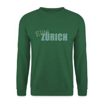 Elite ZÜRICH - Unisex Pullover - Grün - Vorne