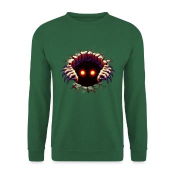 Loch Monster - Unisex Pullover - Grün - Vorne