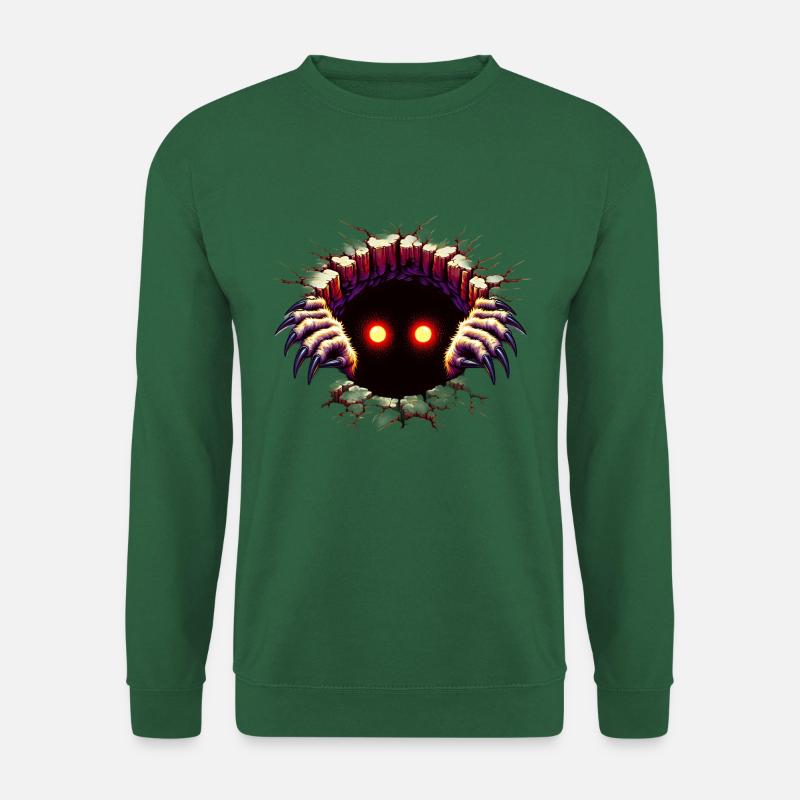 Loch Monster - Unisex Pullover - Grün