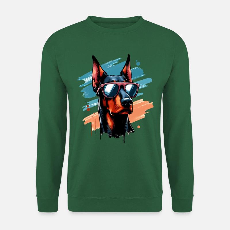 Doberman Pischer The Model - Unisex Sweatshirt - green