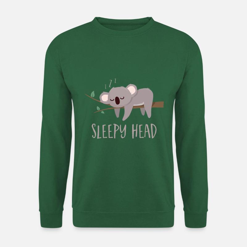 Koala Sleepy Head - Koala - Unisex Sweatshirt - green