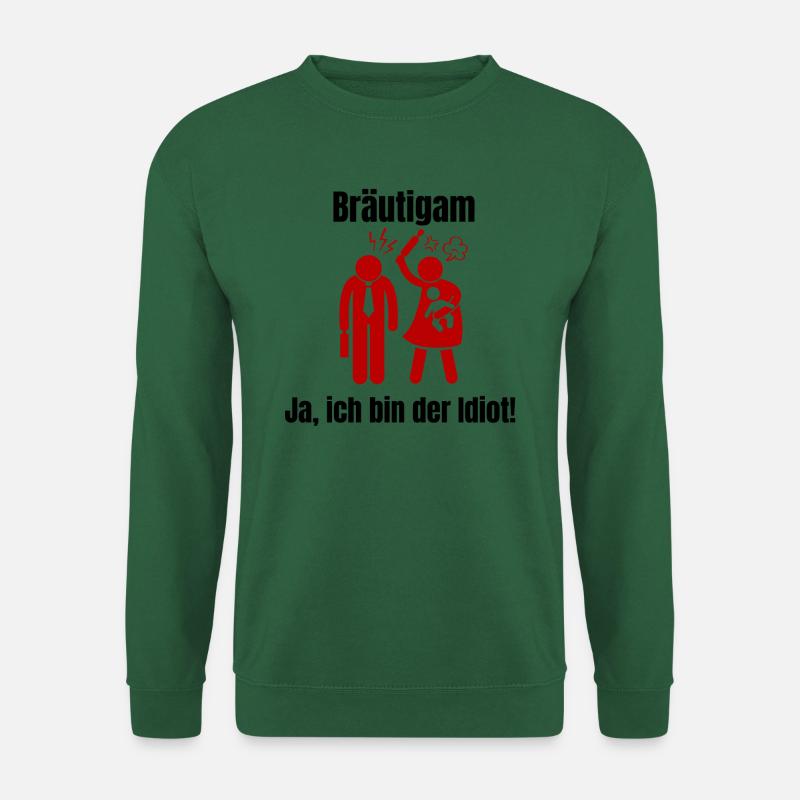 Bräutigam - Unisex Pullover - Grün