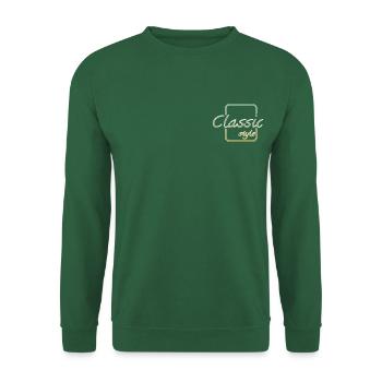 (Style classique) Design d’art de mots élégant - Sweat-shirt Unisexe - vert foncé - Devant