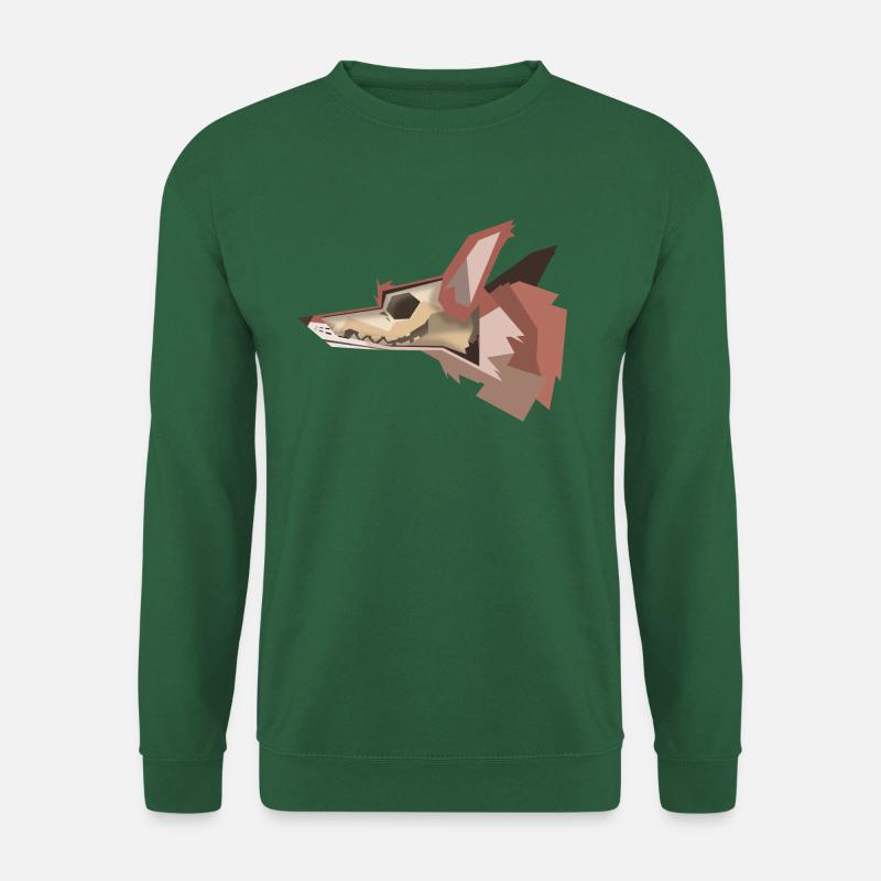 Fuchsschädel - Unisex Pullover - Grün
