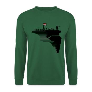 Ausblick vom Staffelberg - Heimatliebe - Unisex Pullover - Grün - Vorne
