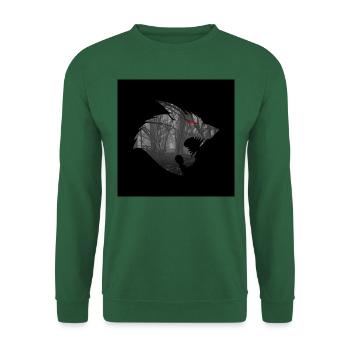 WEREWOLF - Unisex Sweatshirt - green - Front