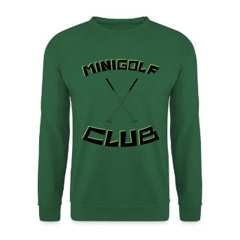 MINIGOLF -CLUB- Jahreseinkommen - Unisex Pullover - Grün - Vorne