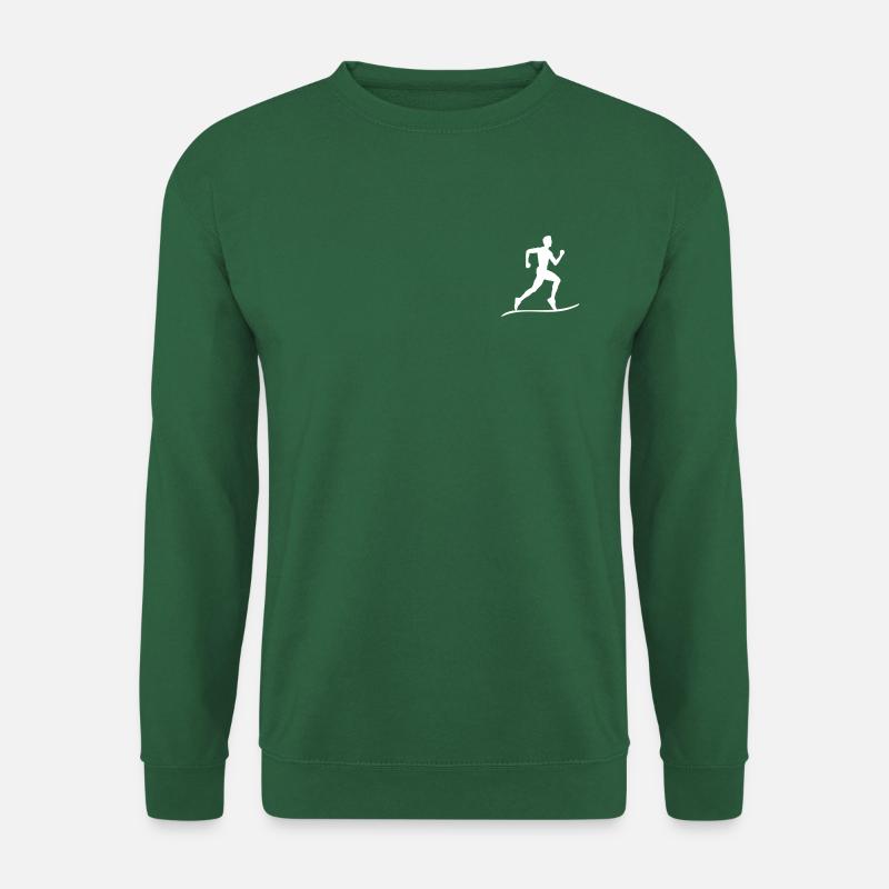 Runners High and Runner's Flow - Unisex Pullover - Grün