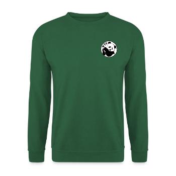 WTF panda W - Sweat-shirt Unisexe - vert foncé - Devant