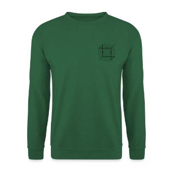 Circle Cube Minimalism - Unisex Pullover - Grün - Vorne