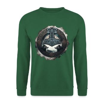 Mjölnir 3 - Unisex Pullover - Grün - Vorne