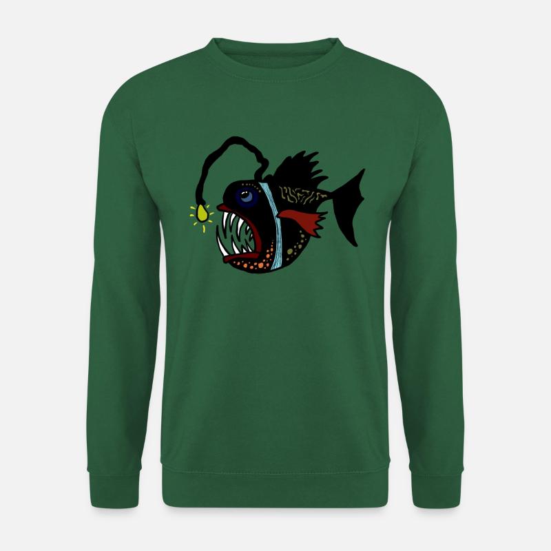 anglerfisch - Unisex Pullover - Grün