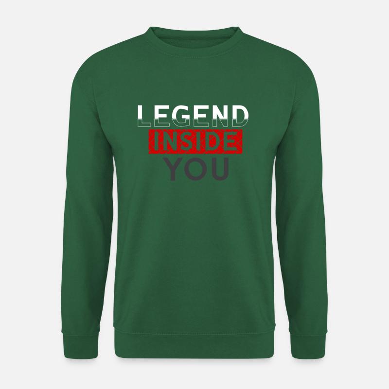 LEGENDE in dir - Unisex Pullover - Grün