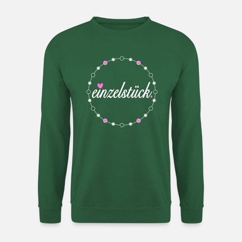 Einzelstück Einzelstück Einzelstück Einzelstück - Unisex Pullover - Grün