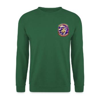 Gamble and Chase Patch - Look Us Air Force - Sweat-shirt Unisexe - vert foncé - Devant