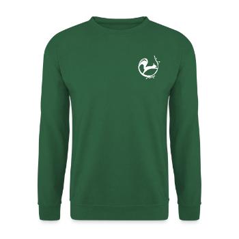 Squirrel Squirrel Coffee Edge white - Unisex Sweatshirt - green - Front