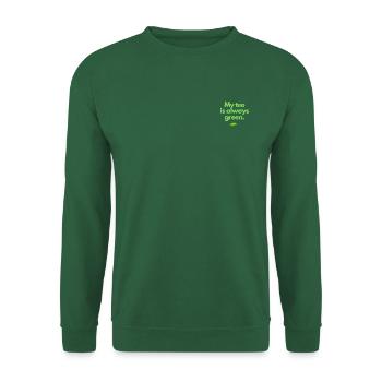 My tee is always green - Green and Tastee - Golf - Unisex Pullover - Grün - Vorne