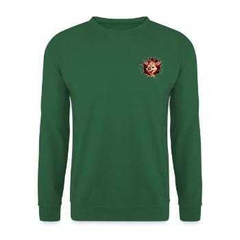 Reindeer Breakthrough - Unisex Sweatshirt - green - Front