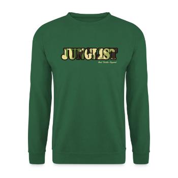 Junglist Soldier Camo Green Brown Jungle Music - Unisex Sweatshirt - green - Front
