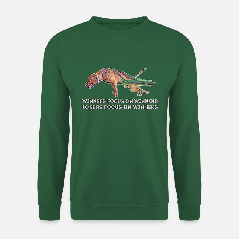 Weight Pulling - Unisex Pullover - Grün