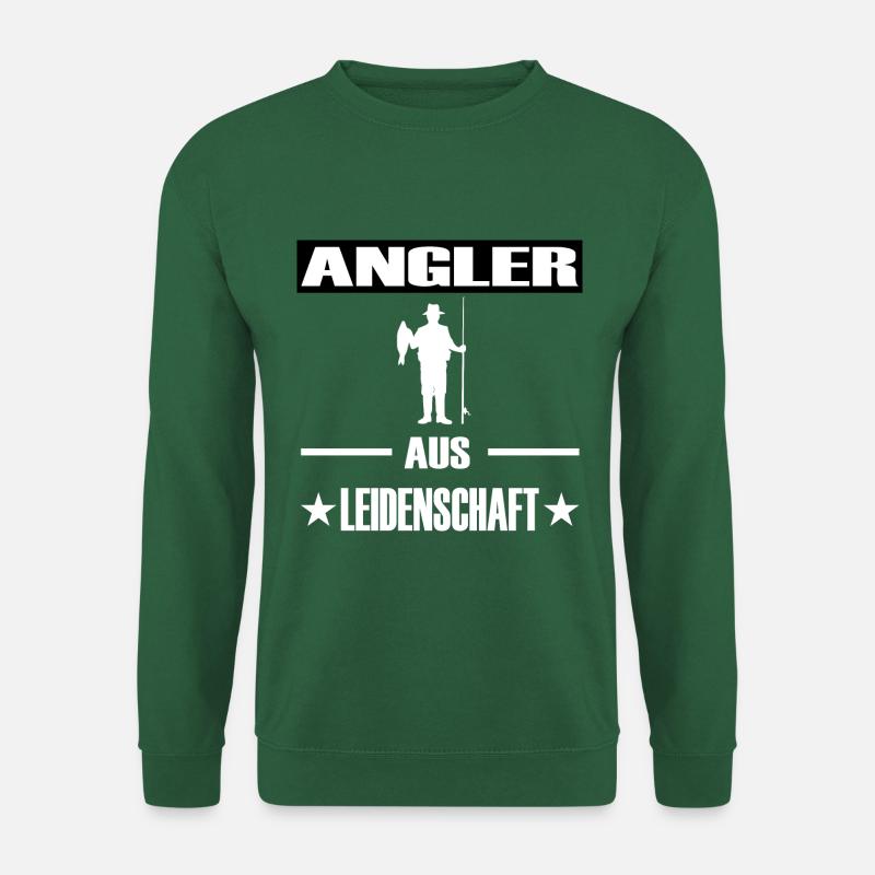 Angeln - Unisex Pullover - Grün
