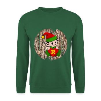 eleven r - Unisex Sweatshirt - green - Front
