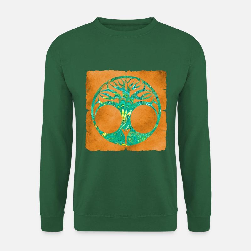 lebensbaum e 71 y - Unisex Sweatshirt - green