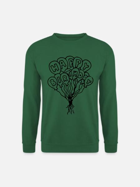 Tillykke med fødselsdagen fødselsdagsfest fødselsdag - Unisex sweater - grøn