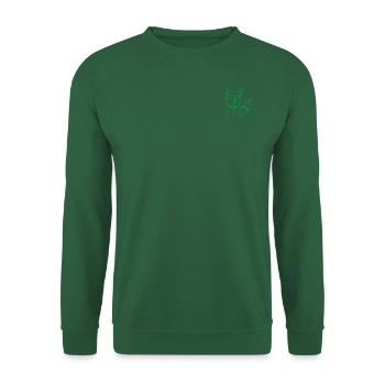 FUCHS green - Unisex Pullover - Grün - Vorne