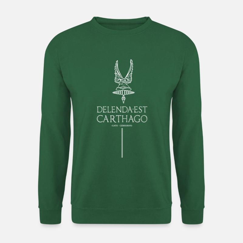 Delenda est Carthago - Unisex Sweatshirt - green