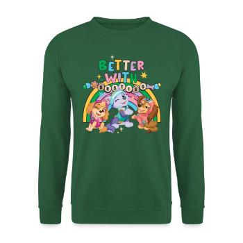 Paw Patrol Skye Everest & Liberty Design Mignon - Sweat-shirt Unisexe - vert foncé - Devant