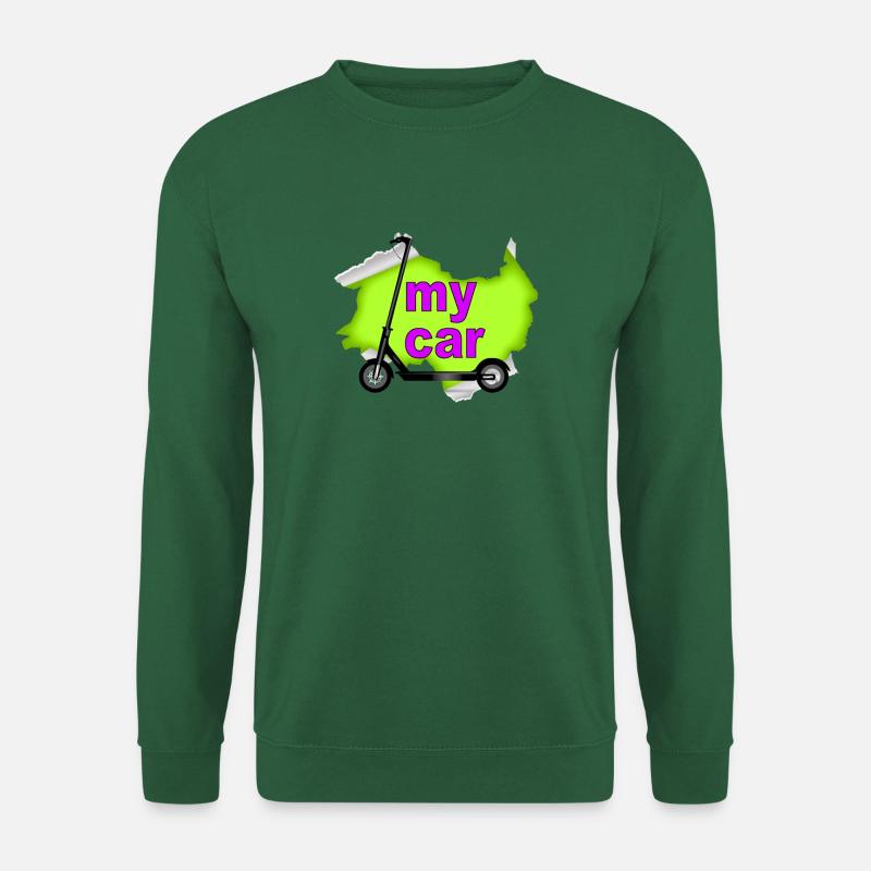 Mein Autoscooter - Unisex Pullover - Grün