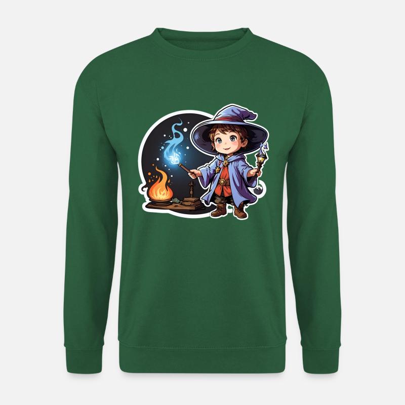 Apprentice Wizard - Unisex Sweatshirt - green