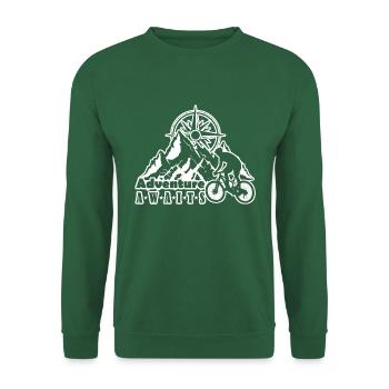 Adventure awaits you - Adventure Awaits - Unisex Sweatshirt - green - Front