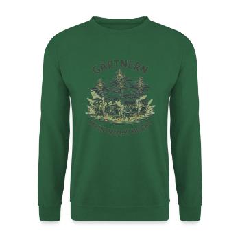 Gärtnern meine neues Hobby, Cannabis edition - Unisex Pullover - Grün - Vorne