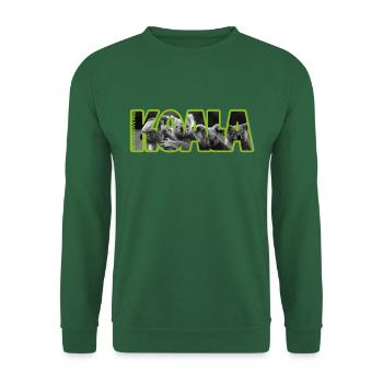 Koala - Unisex Sweatshirt - green - Front