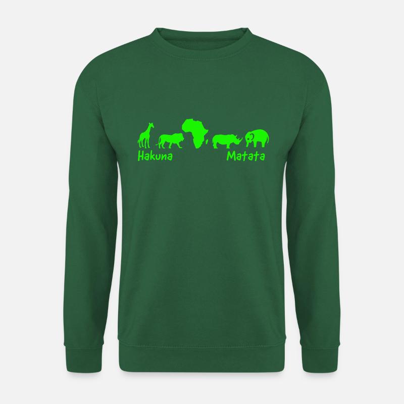 Afrika - Unisex Pullover - Grün