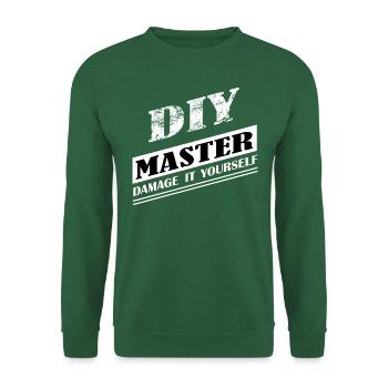 DIY Master - Unisex Pullover - Grün - Vorne