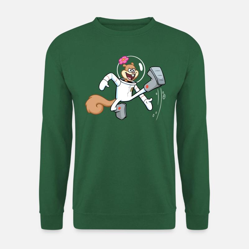 Bob l'Éponge Sandy Écureuil Design - Sweat-shirt Unisexe - vert foncé