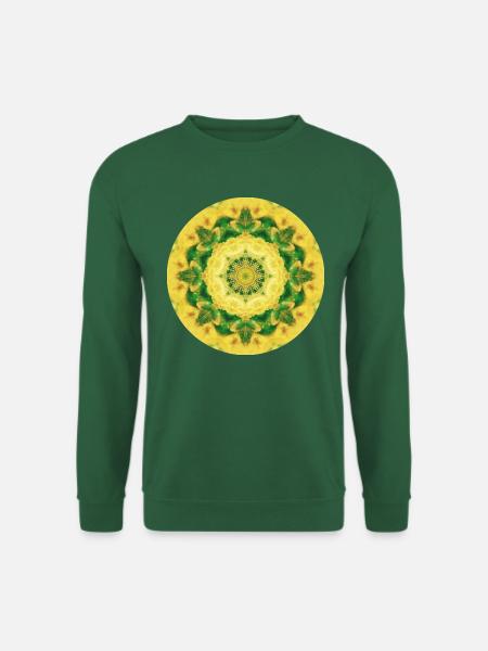 Mandala-Quantum 8 - Unisex Pullover - Grün