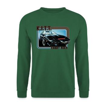 KITT Knight Rider - Unisex Pullover - Grün - Vorne