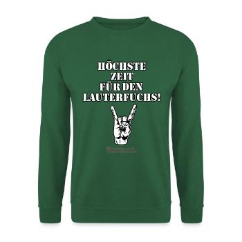 Heavy Metal Lauterfuchs - Unisex Pullover - Grün - Vorne