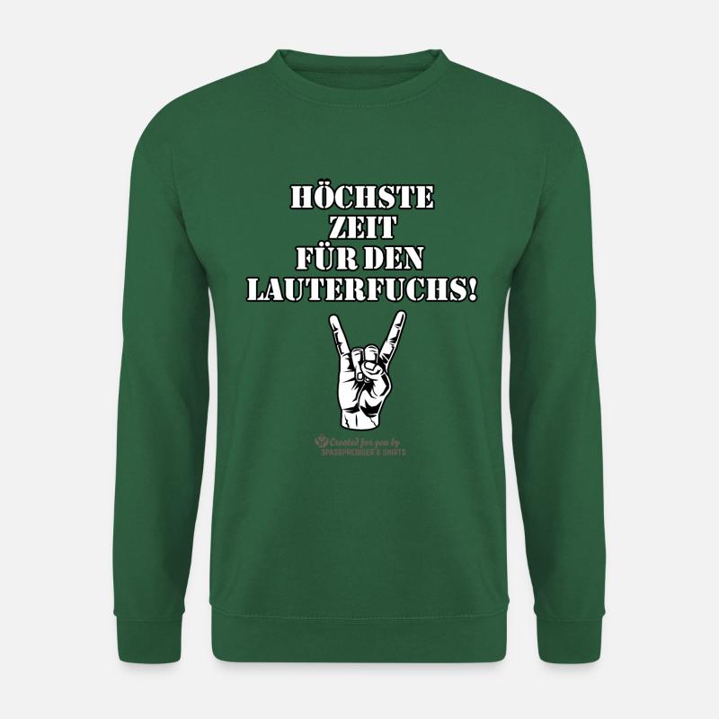 Heavy Metal Lauterfuchs - Unisex Pullover - Grün