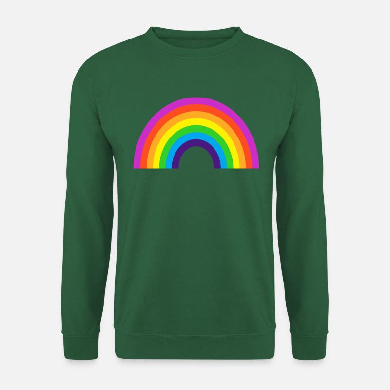 Kidcore Regenbogen Bunt Farben Geschenk Idee - Unisex Pullover - Grün