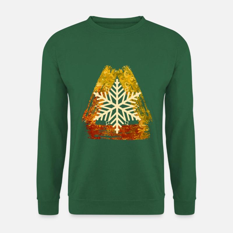 Snowflake E 99 - Unisex Sweatshirt - green